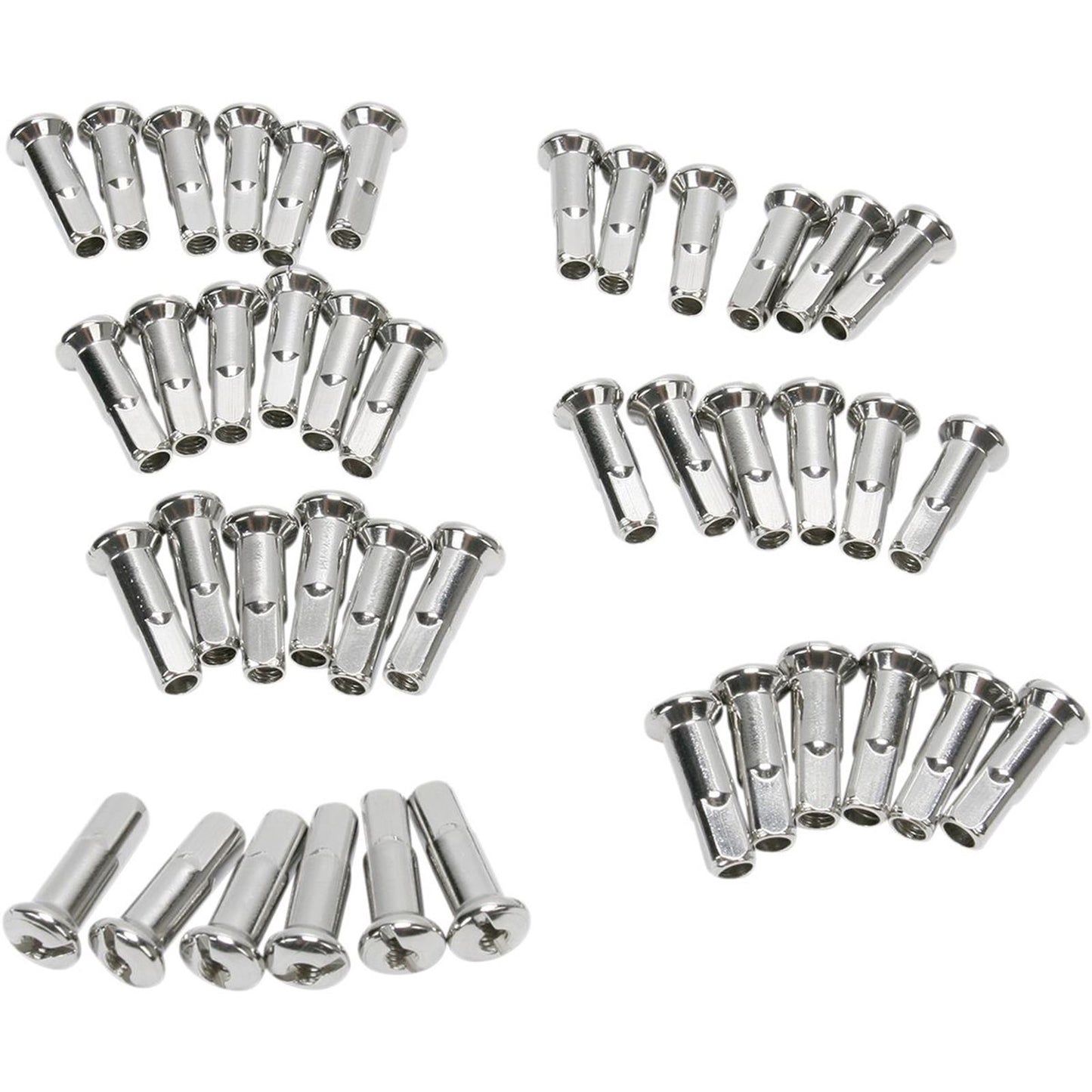 Drag Specialties Spoke Nipples - Stainless Steel - Standard Length DS-380113_252516