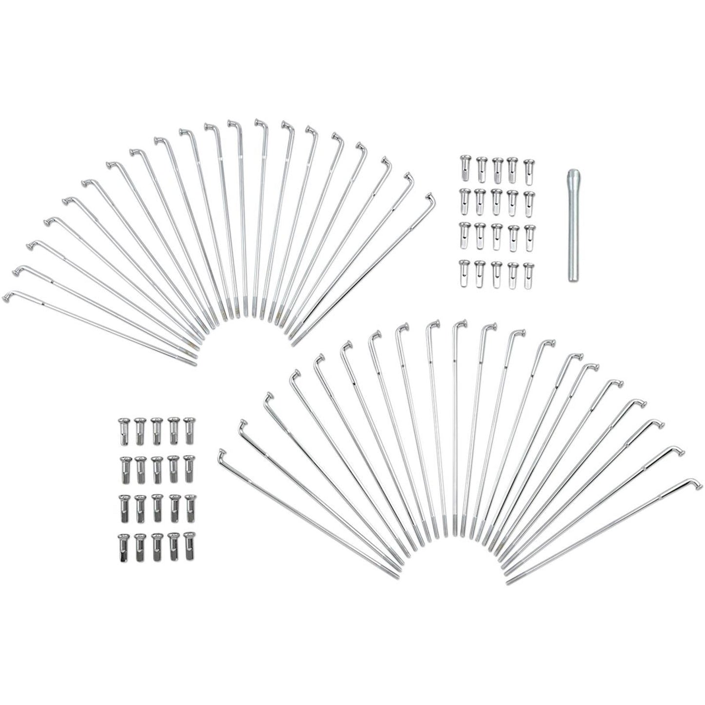 Drag Specialties Hub Spokes - Chrome - Drop Center - 16" DS-380101_252522