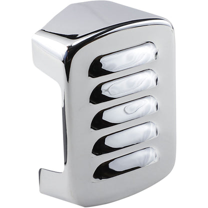 Drag Specialties LouveRed Coil Cover for Harley Davidson - Chrome DS-376610_373969