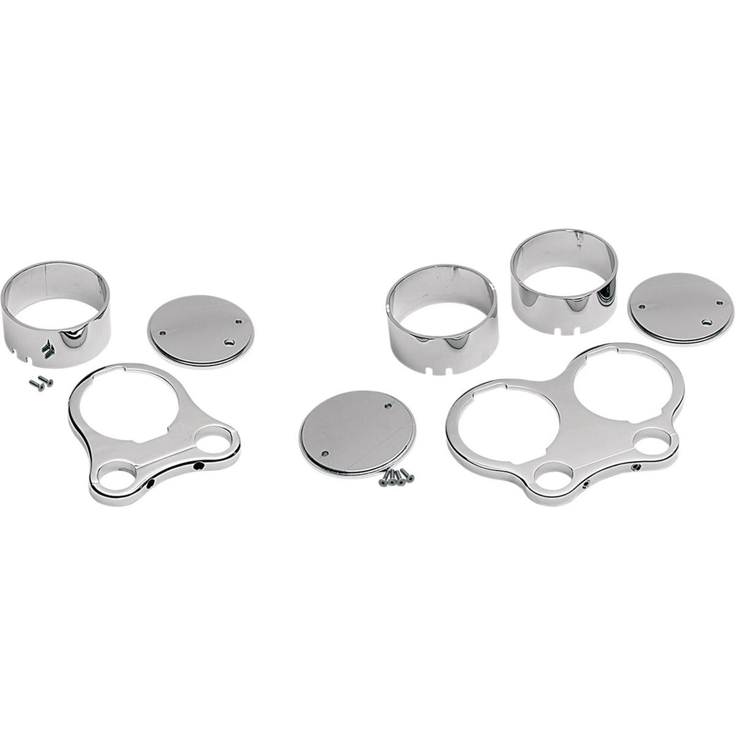 Drag Specialties 1.25" T-Bar Single Gauge Mount - Chrome DS-373864_252567