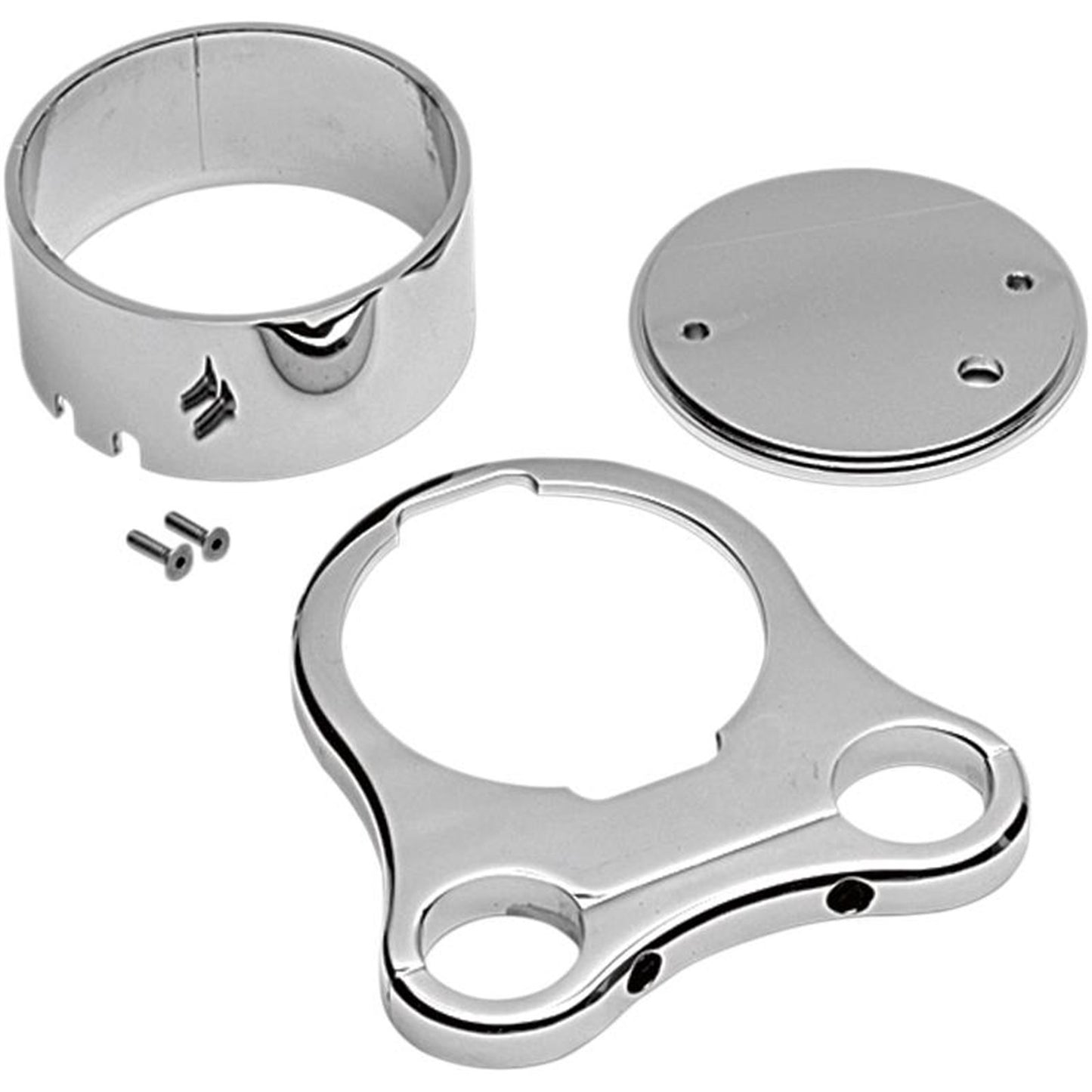 Drag Specialties 1.25" T-Bar Single Gauge Mount - Chrome DS-373864_252568
