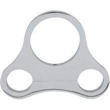 Drag Specialties 1.25" T-Bar Single Gauge Mount - Chrome - For 2.375/2.4" Mini Gauge DS-373866_252572