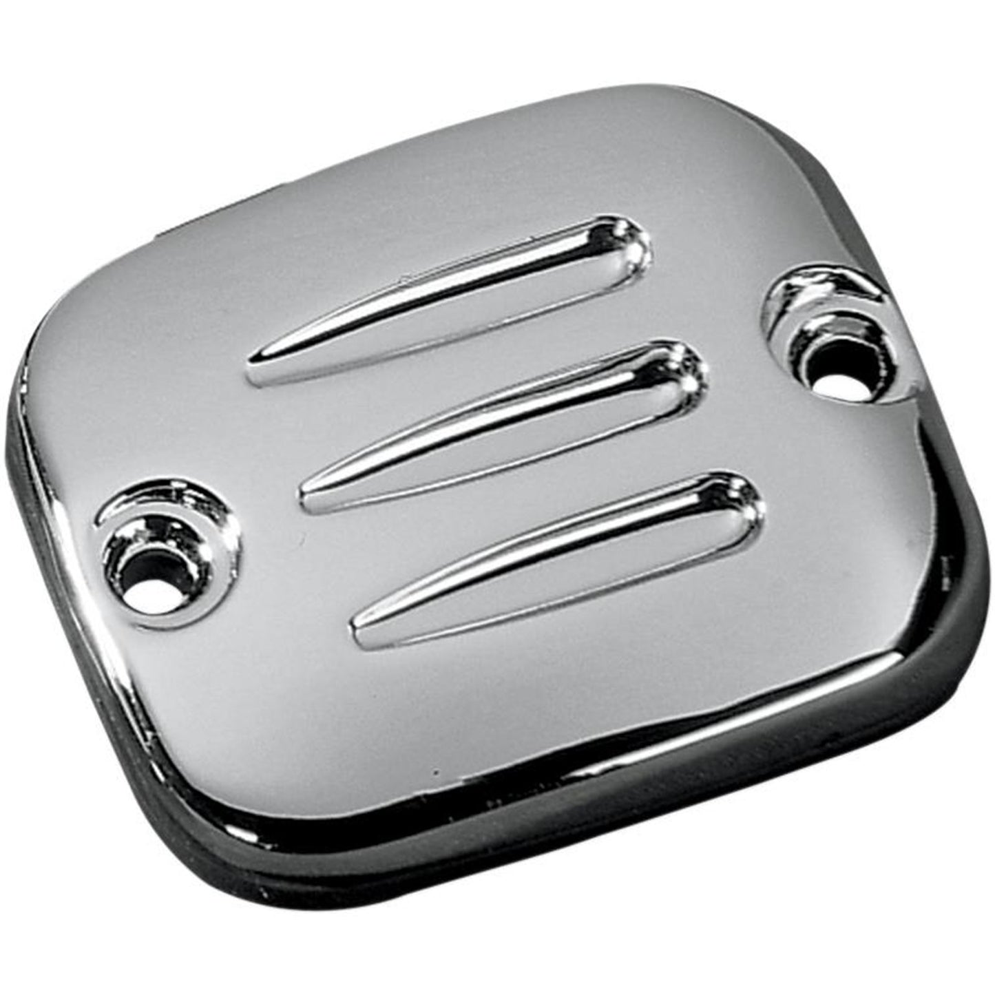 Drag Specialties Grooved Front Master Cylinder Cover for '96 - '17 DS-373814_252584