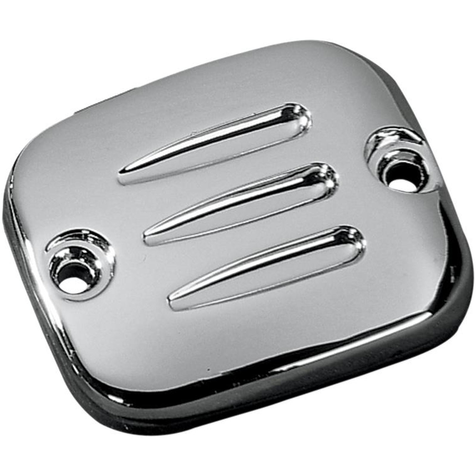 Drag Specialties Grooved Front Master Cylinder Cover for '96 - '17 DS-373814_252584