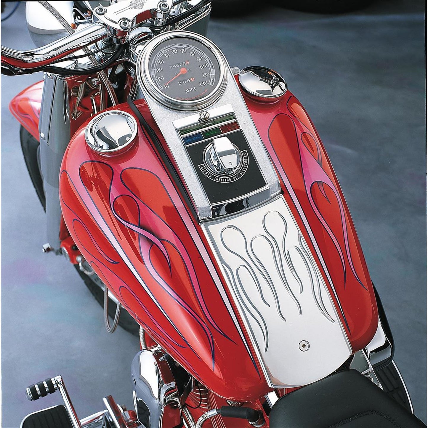 Drag Specialties Dash/Speedo Housing - Chrome DS-373670_252588