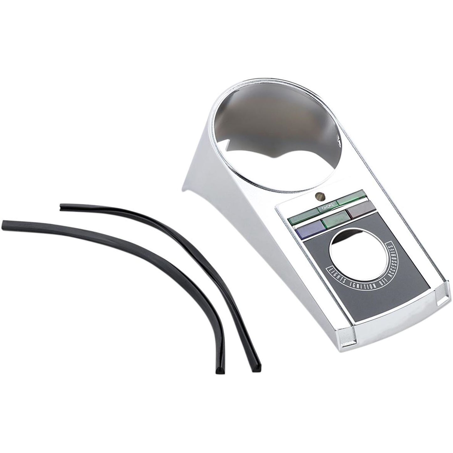 Drag Specialties Dash/Speedo Housing - Chrome DS-373670_252589