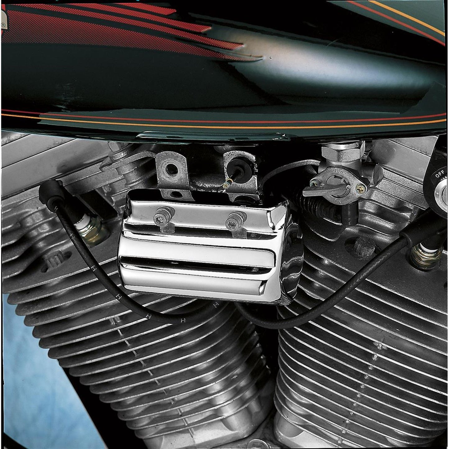 Drag Specialties Coil Cover - For Harley Davidson - Chrome DS-373605_252611