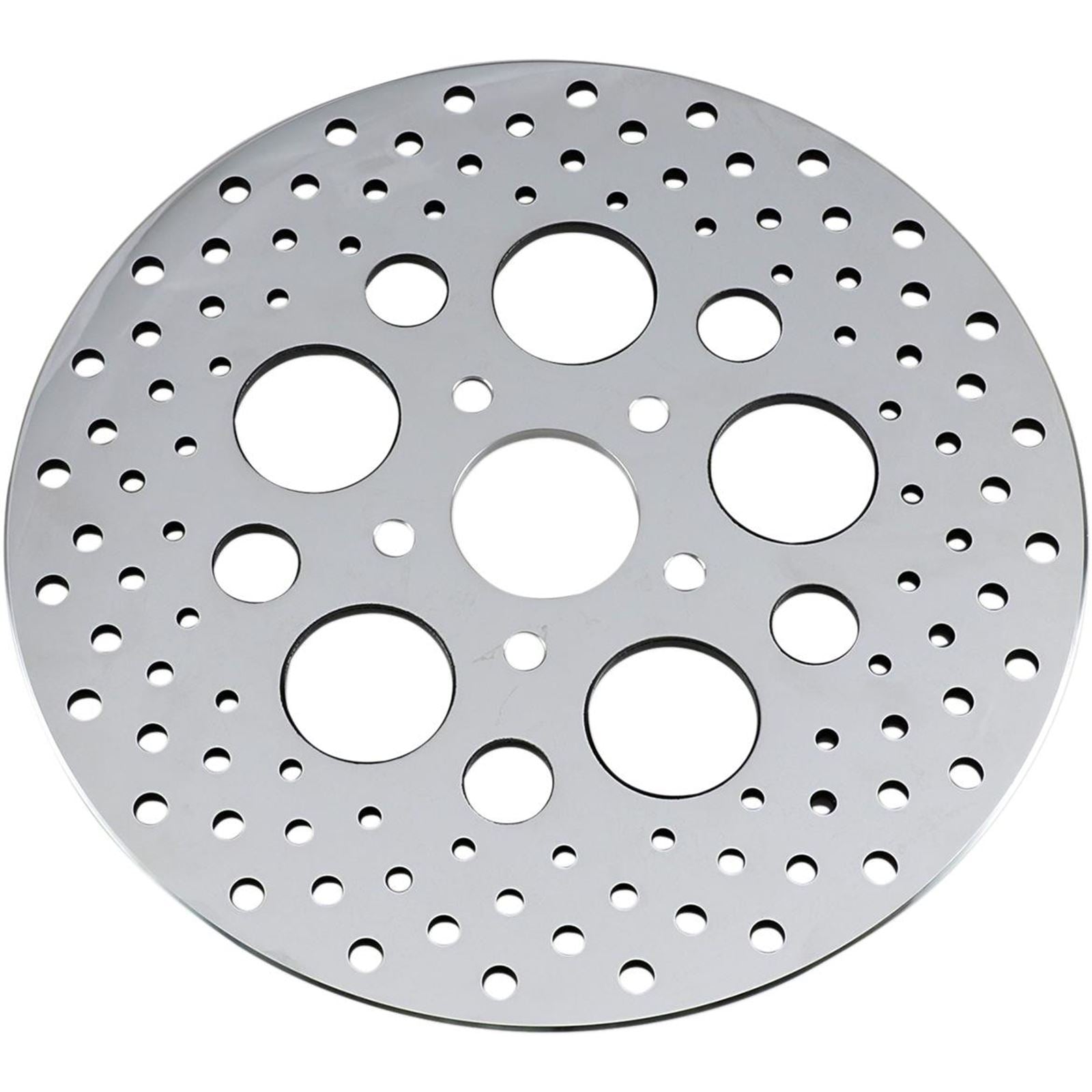 Drag Specialties Drilled Brake Rotor - Rear - 11.5" - For Harley-Davidson DS-325739_252627
