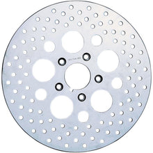 Drag Specialties Drilled Brake Rotor - Rear - 11.5" for Harley-Davidson DS-325734_252635