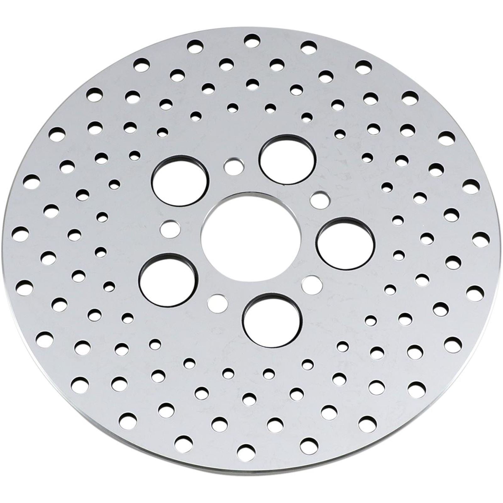 Drag Specialties Polished Stainless Steel Rotor - 10" DS-325736_252637
