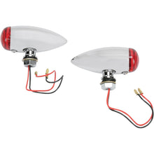 Drag Specialties Bullet LED Marker Lights - Smooth - Red 7805-2070_252820