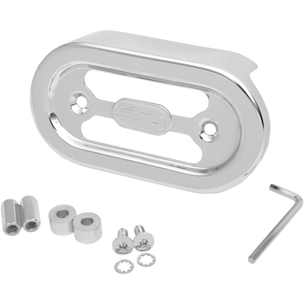 Drag Specialties Regulator Cover for Harley Davidson - Chrome [MPN: 7805-0012]_252835