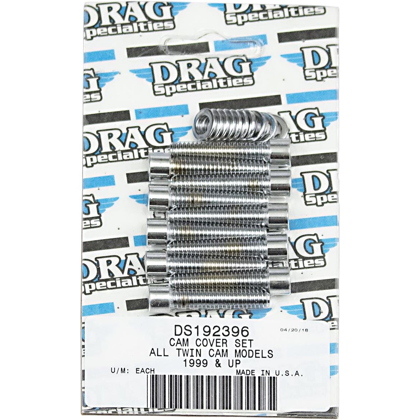 Drag Specialties Camshaft Cover Kit Smooth Socket DS192396_252846