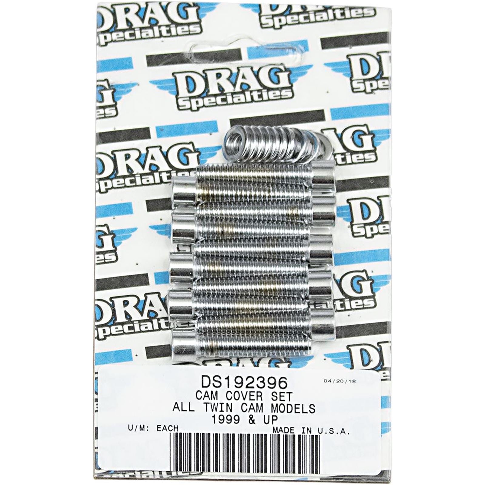 Drag Specialties Camshaft Cover Kit Smooth Socket DS192396_252846