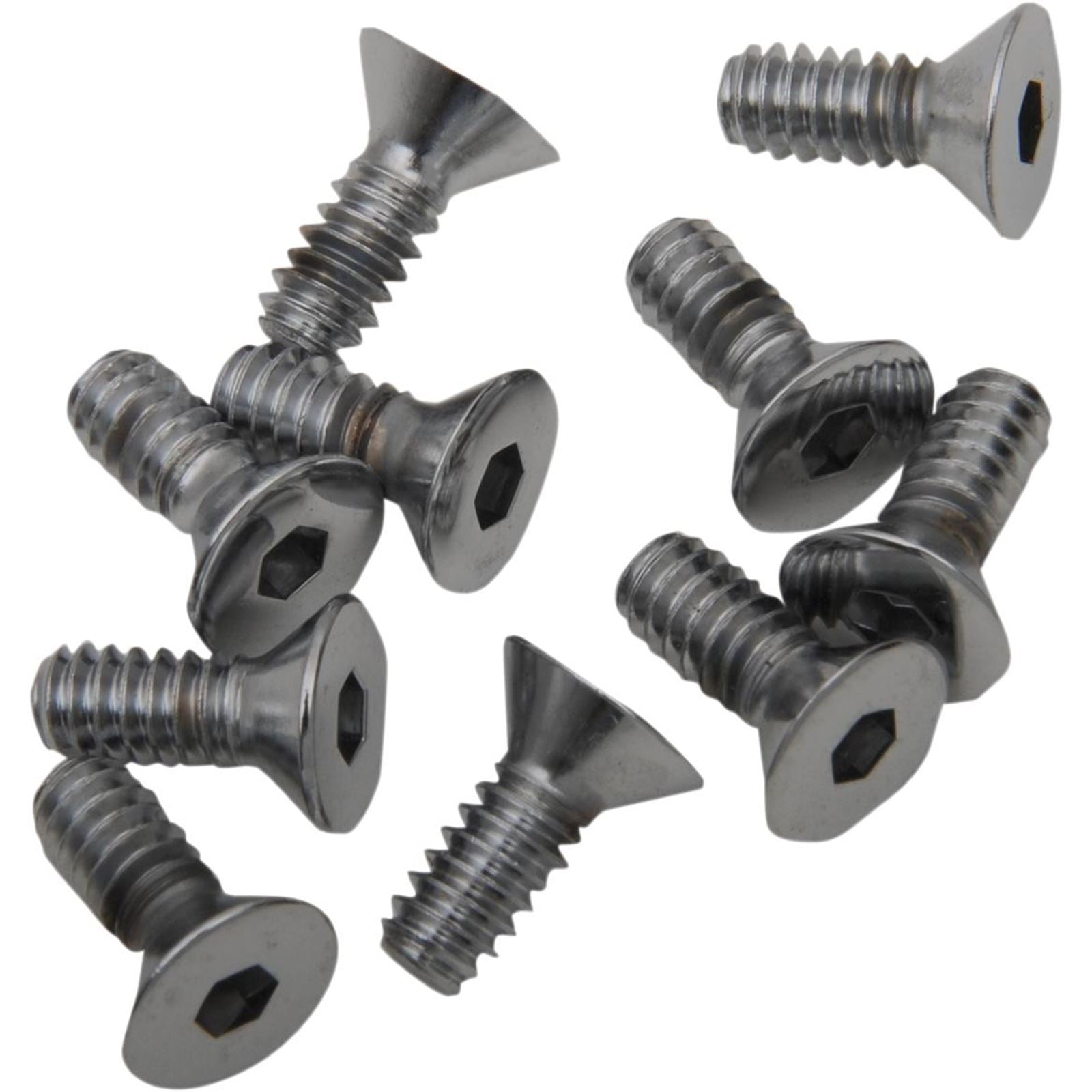 Drag Specialties 10X24X3/4 Chrome Flat Head DS192353_252907