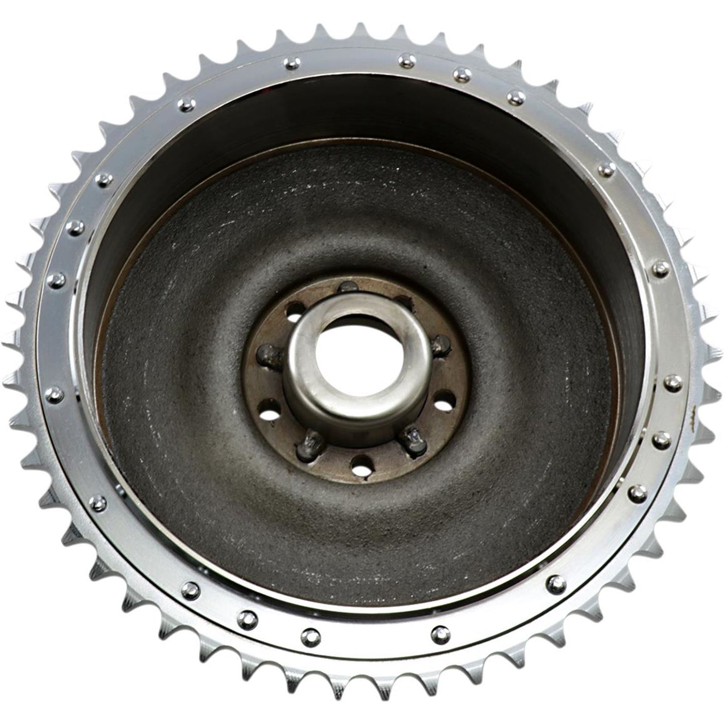 Drag Specialties Brake Drum with Sprocket - 63-66 DS-325390_252993