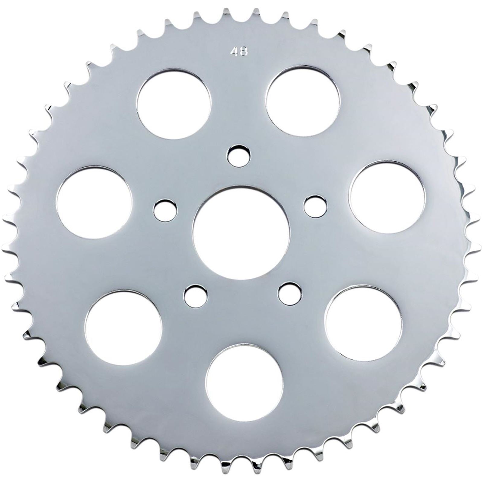 Drag Specialties Rear Wheel Sprocket - 48-Tooth - Chrome DS-325354_253008