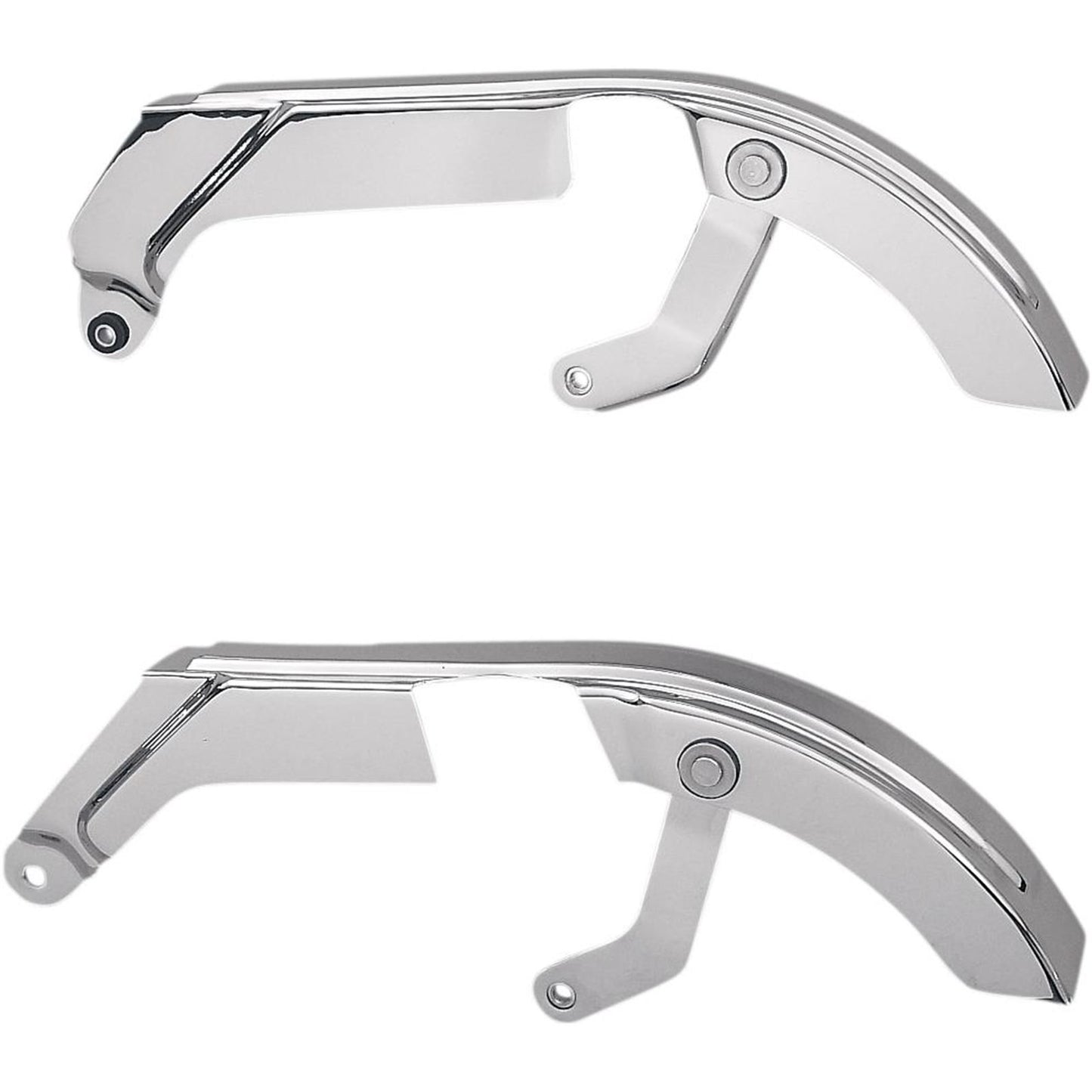 Drag Specialties Upper Belt Guard - 87-94 FXR/FXRS/FXRS-SP - Chrome DS-325201_253042