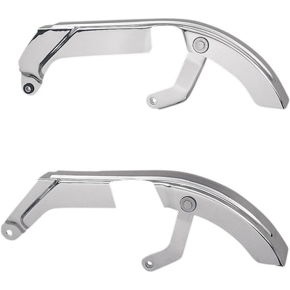 Drag Specialties Upper Belt Guard - 87-94 FXR/FXRS/FXRS-SP - Chrome DS-325201_253042