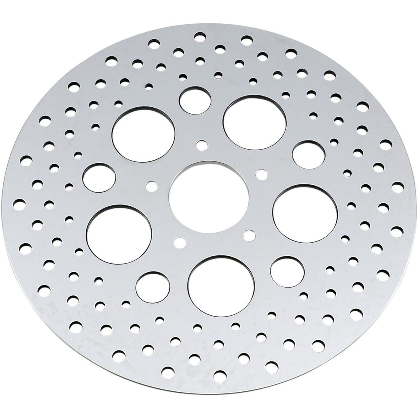 Drag Specialties Drilled Brake Rotor - Front - 11.5" for Harley-Davidson [MPN: DS325091]_253061