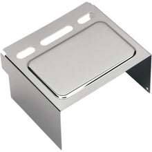 Drag Specialties Battery Cover - Raised - Chrome DS324100_253091