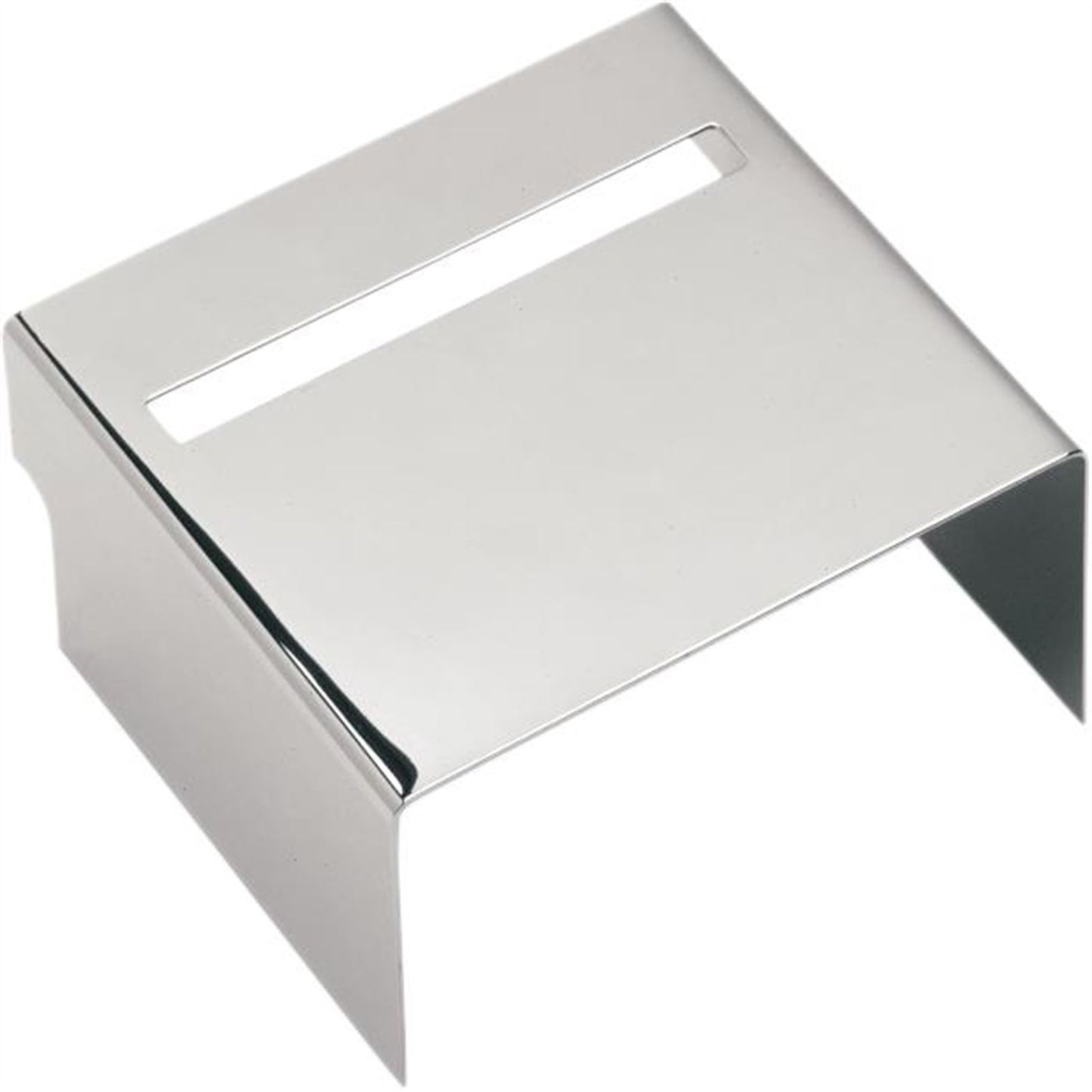 Drag Specialties Battery Cover - Smooth - Chrome DS-324106_253093