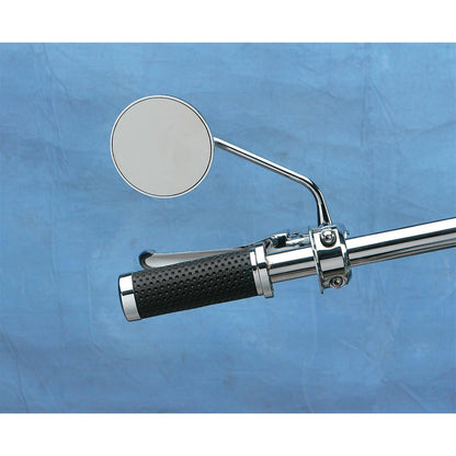 Drag Specialties Stealth III Mirror - Round DS-302154_253164