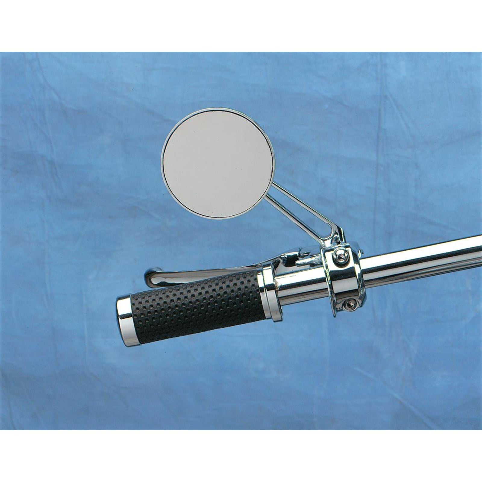 Drag Specialties Round Mirror with Short Stem DS-302155_253166