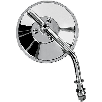 Drag Specialties 4" Round Mirror - Adjustable Stem DS-302050_253179