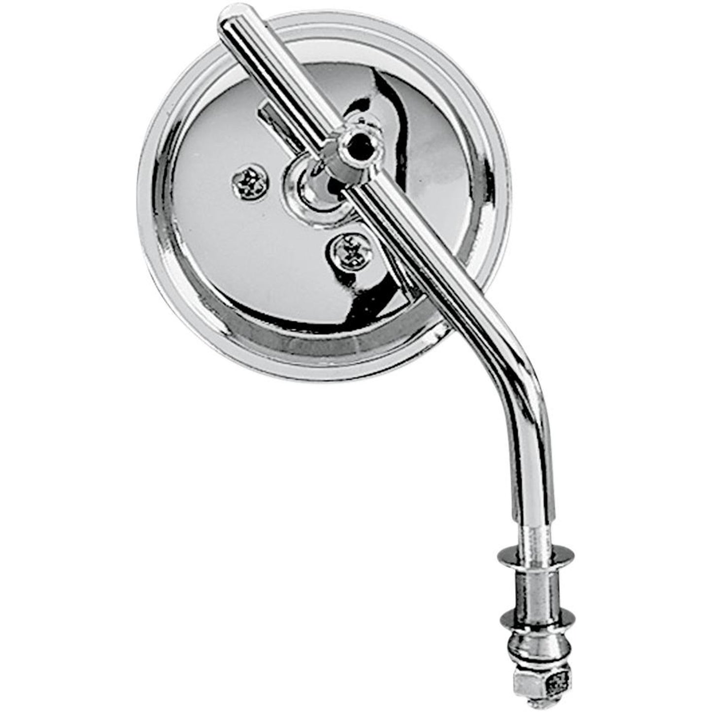 Drag Specialties 3" Round Mirror - Adjustable Stem DS-302051_253181