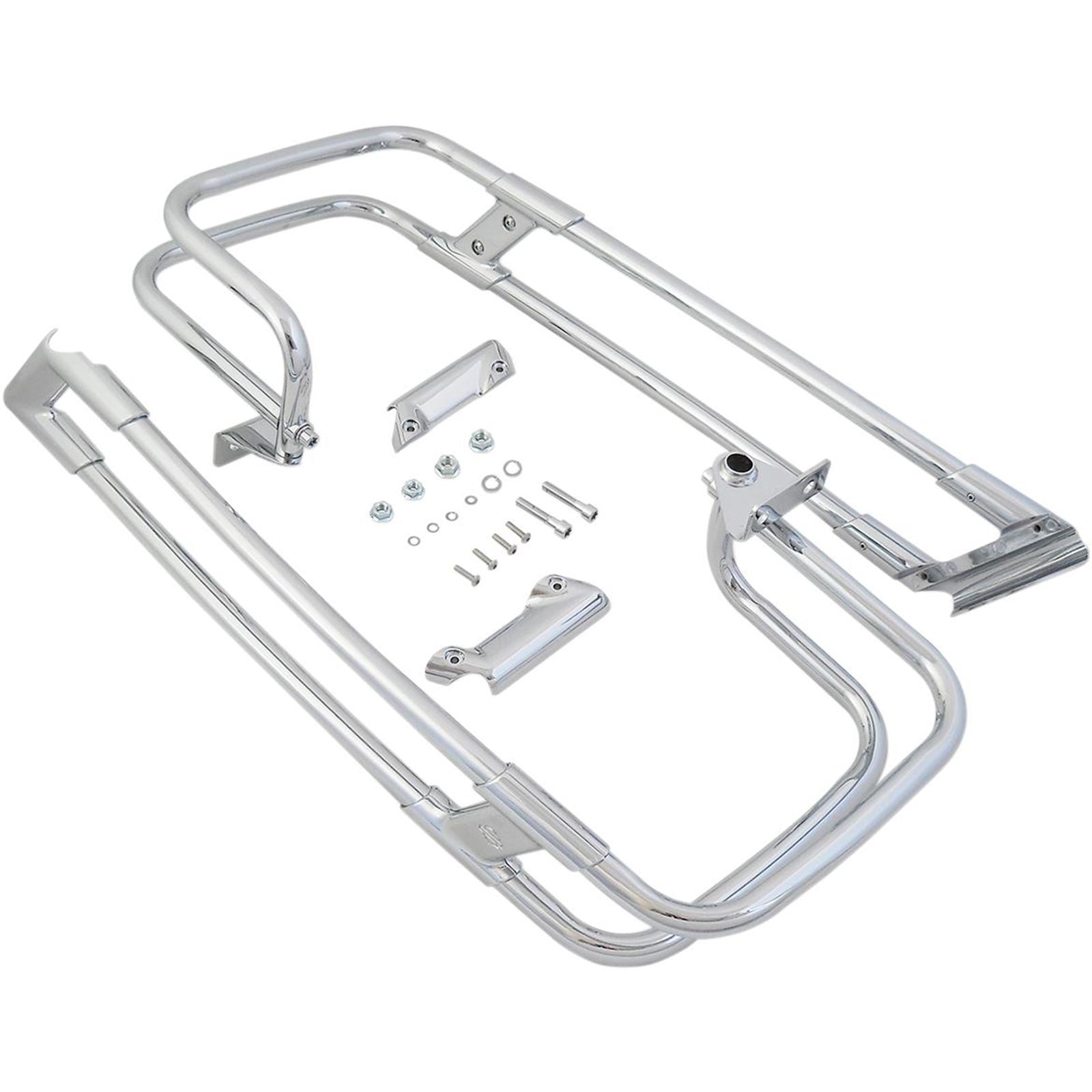 Drag Specialties Saddlebag Guard Rails - Chrome 3501-1245_253216