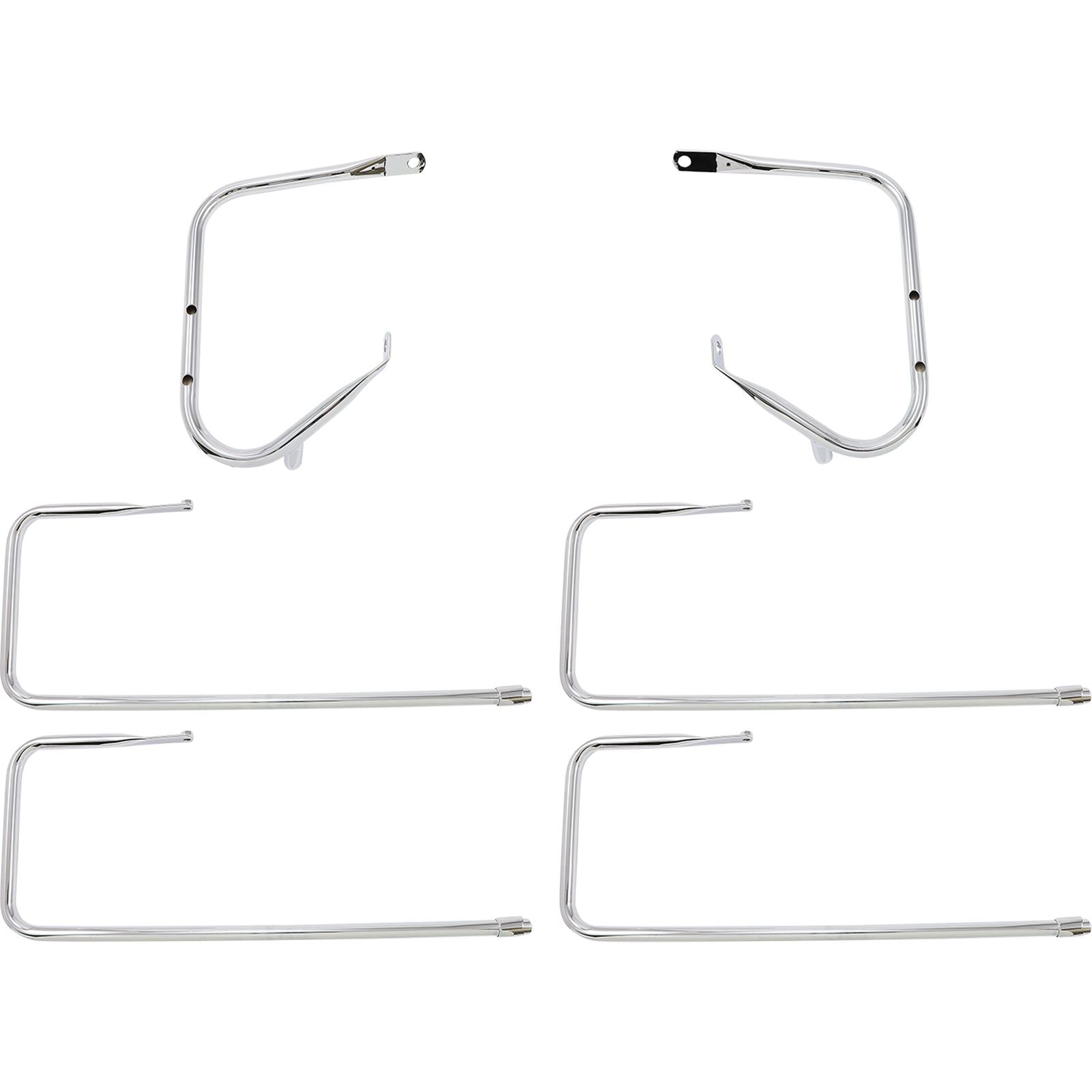 Drag Specialties Saddlebag Rail - Chrome - FLT '09 - '13 3501-1247_1133070