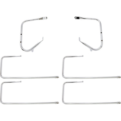 Drag Specialties Saddlebag Rail - Chrome - FLT '09 - '13 3501-1247_1133070