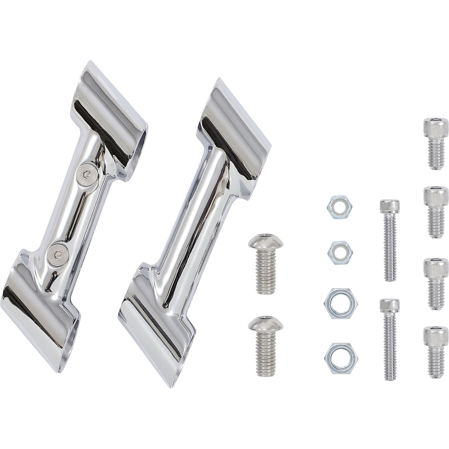 Drag Specialties Saddlebag Rail - Chrome - FLT '09 - '13 3501-1247_1133071