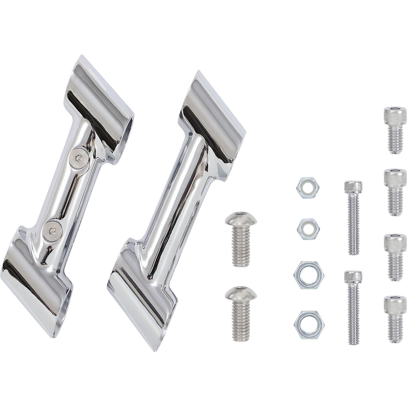 Drag Specialties Saddlebag Rail - Chrome - FLT '09 - '13 3501-1247_1133071
