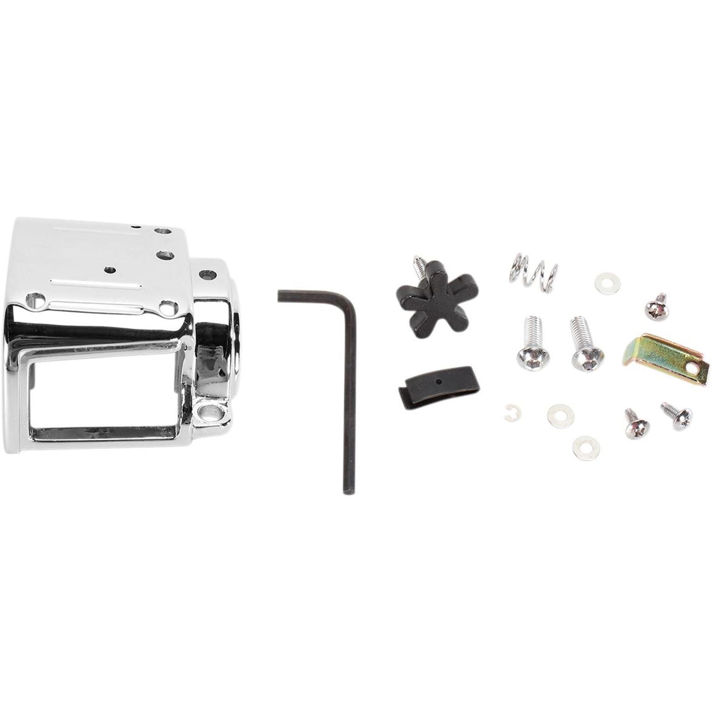 Drag Specialties Chrome Left-Side Lower Switch Housing for '82 - '95 DS-290693_253245
