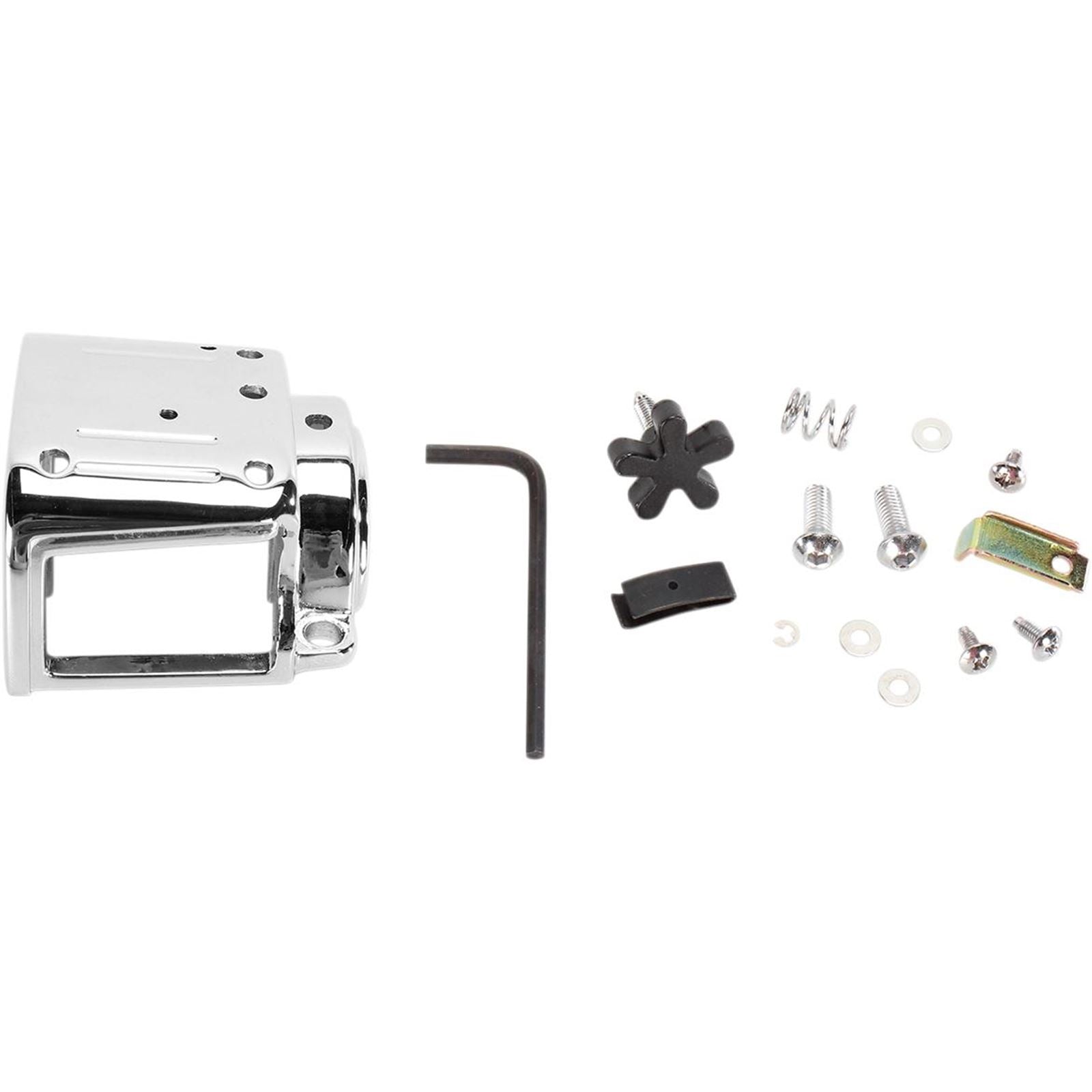 Drag Specialties Chrome Left-Side Lower Switch Housing for '82 - '95 DS-290693_253245