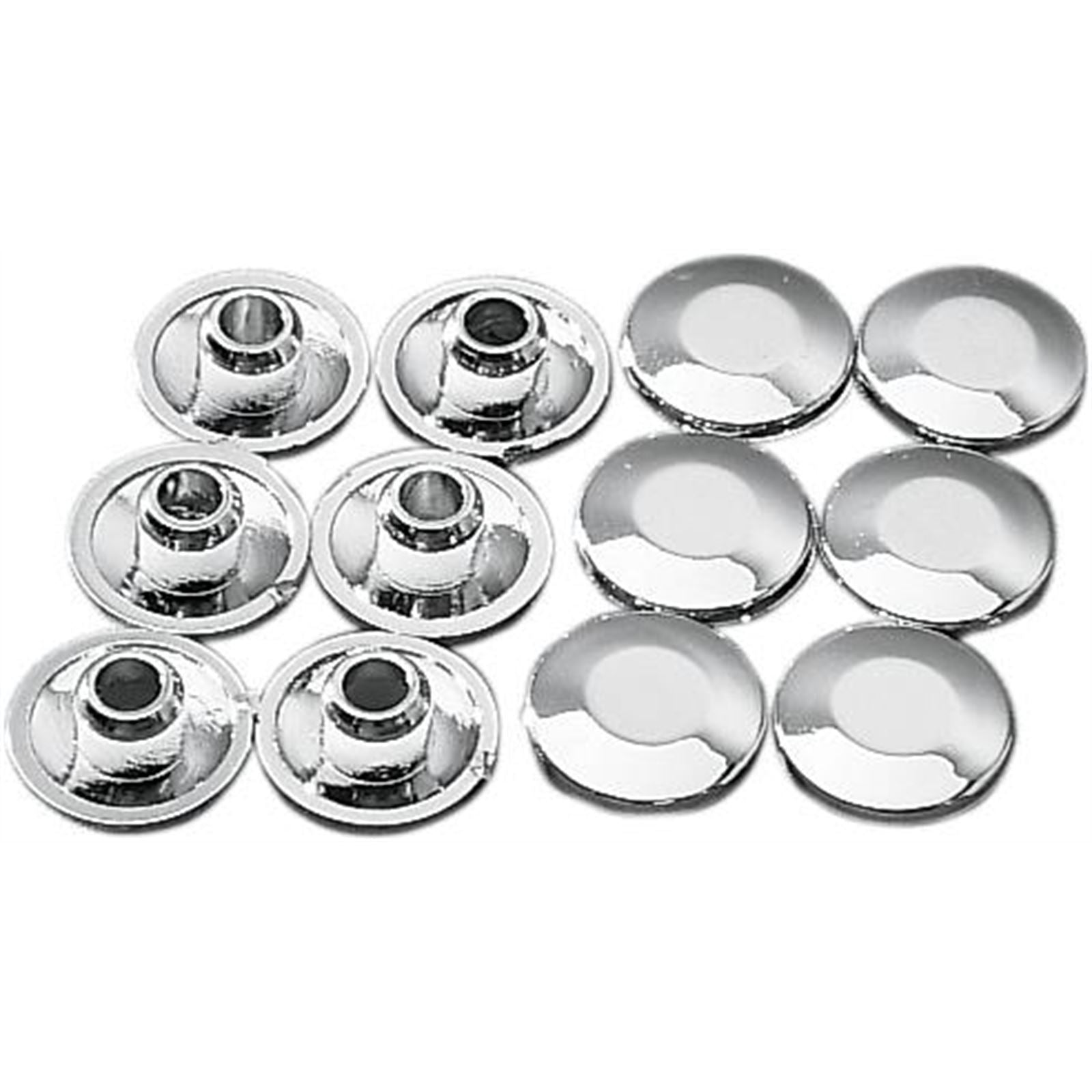 Drag Specialties Chrome Handlebar Clamp Plug DS-290605_253250