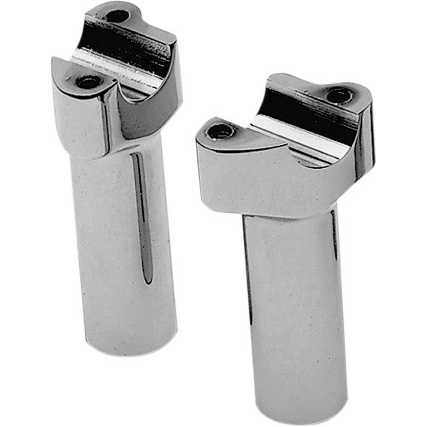 Drag Specialties Chrome 4-1/2" Buffalo Risers DS-290111_253267