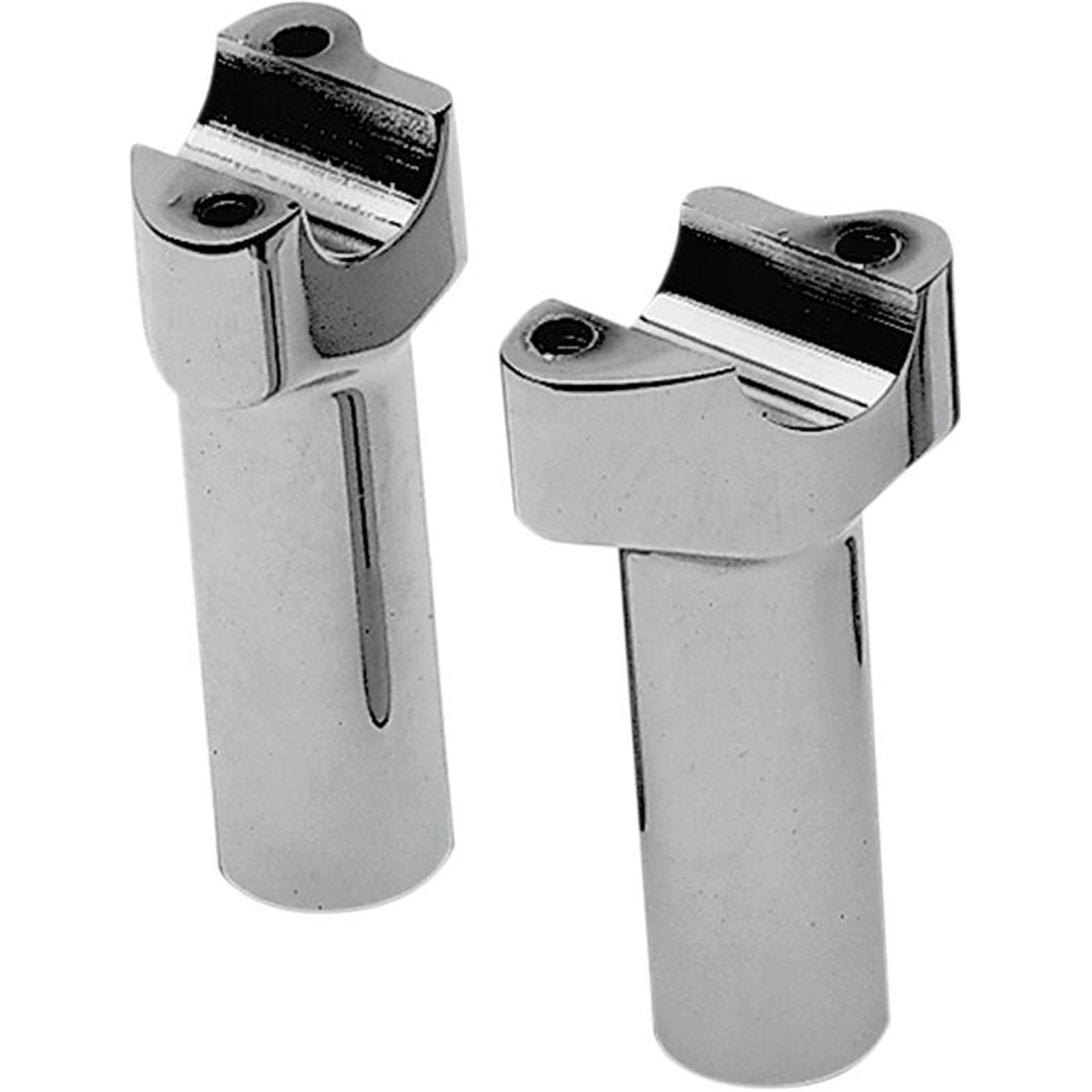 Drag Specialties Chrome 4-1/2" Buffalo Risers DS-290111_253267