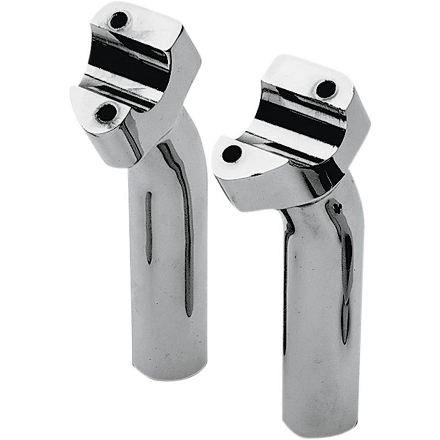 Drag Specialties Chrome 5-1/2" Buffalo Pullback Risers DS-290112_253268