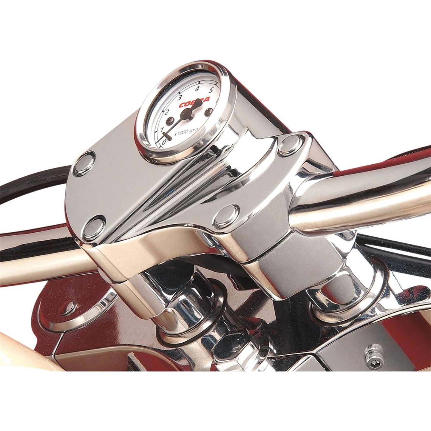 Drag Specialties Chrome 1-1/2" Buffalo Risers DS-290113_253270