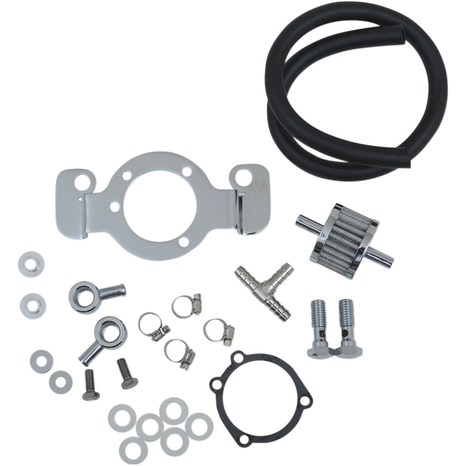 Drag Specialties Crankcase Breather Kit 91-06 XL DS-289126_253283
