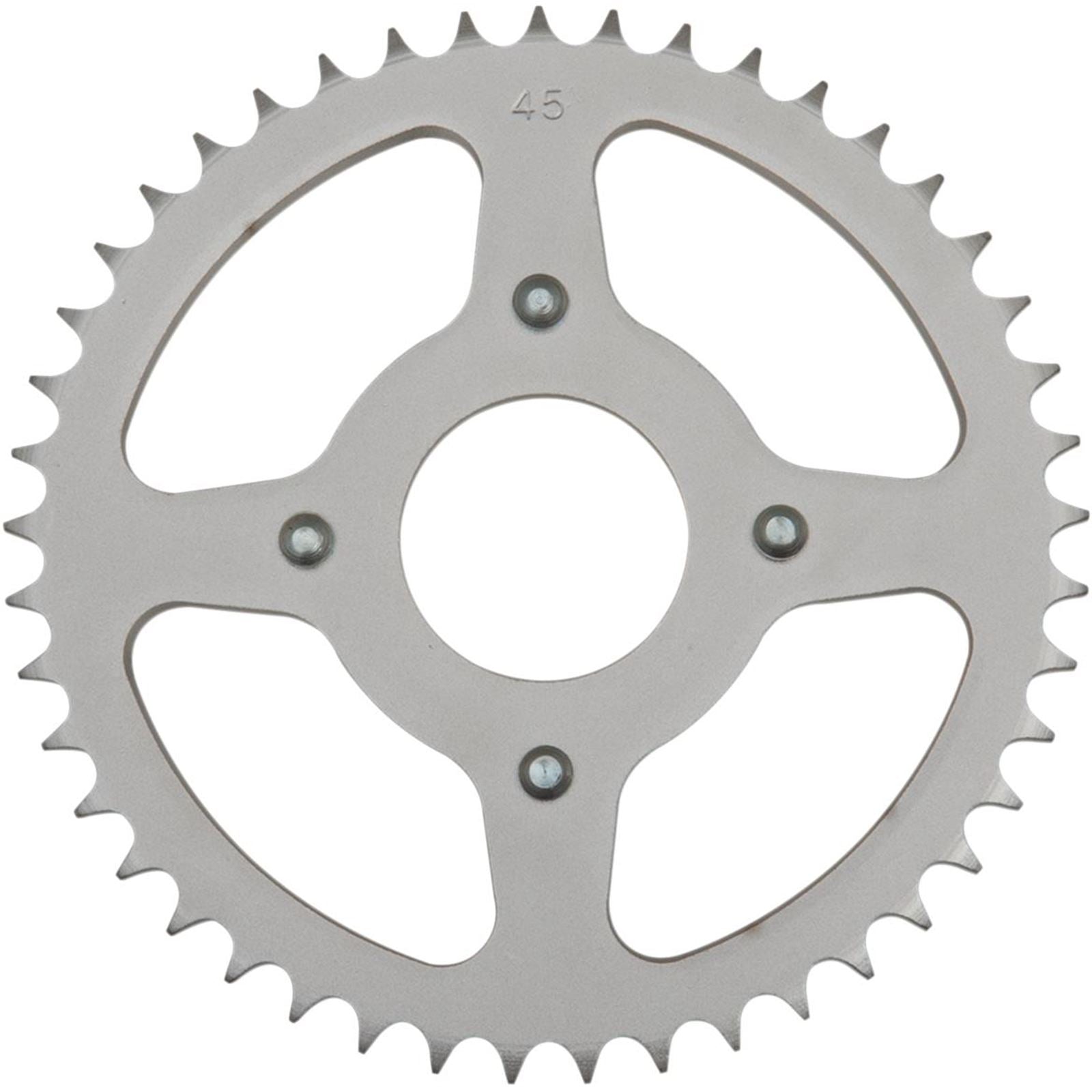 Parts Unlimited Rear Sprocket for Honda 428 - 45-Tooth [MPN: K22-3518]_253356