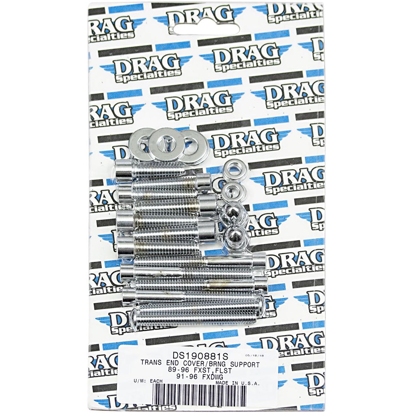 Drag Specialties Smooth Transmission End Set 89-06 ST DS-190881S_253446