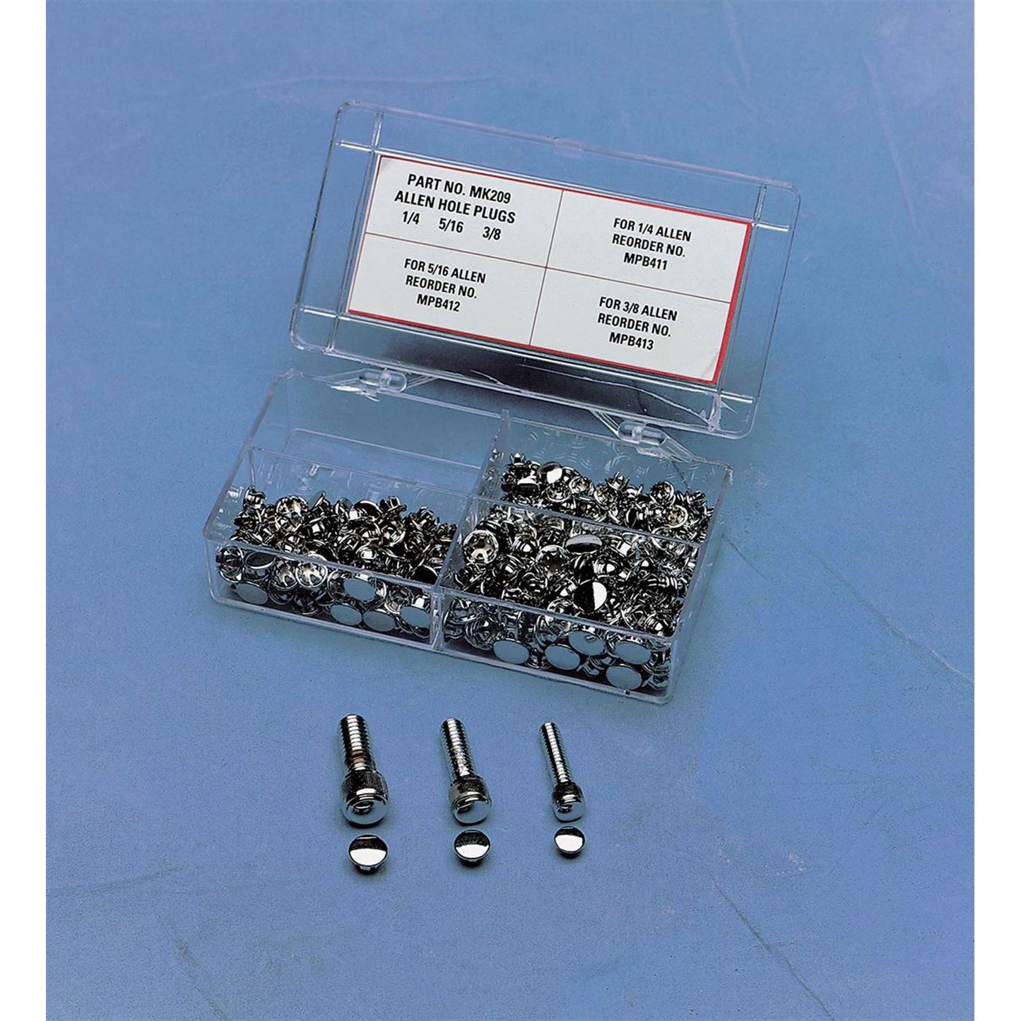 Drag Specialties Socket Head Plug Assortment Tray DS-190979_253448