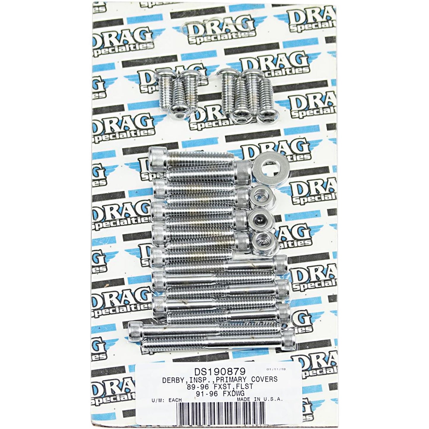 Drag Specialties Knurled Primary Set 89-95ST DS-190879_253453