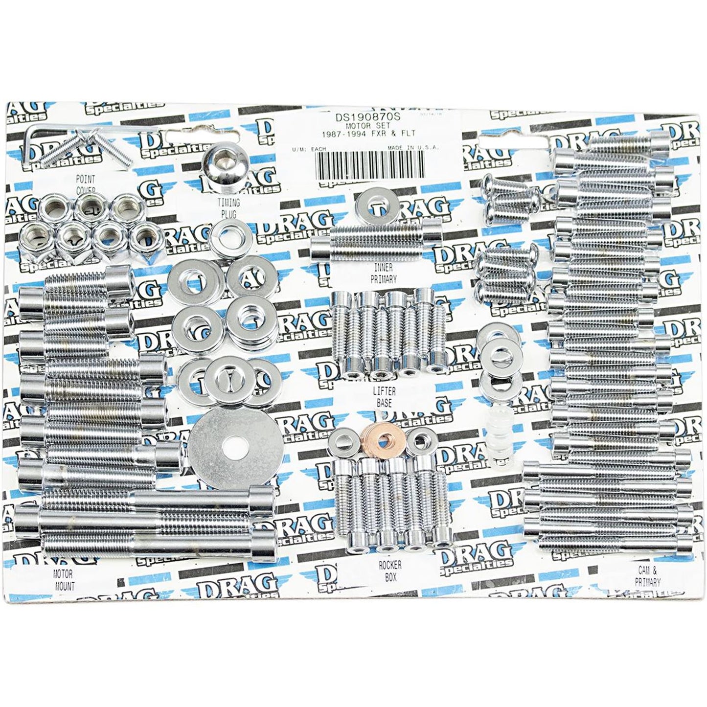 Drag Specialties 87-94 FXR,FLT Smooth Motor Kit DS-190870S_253456