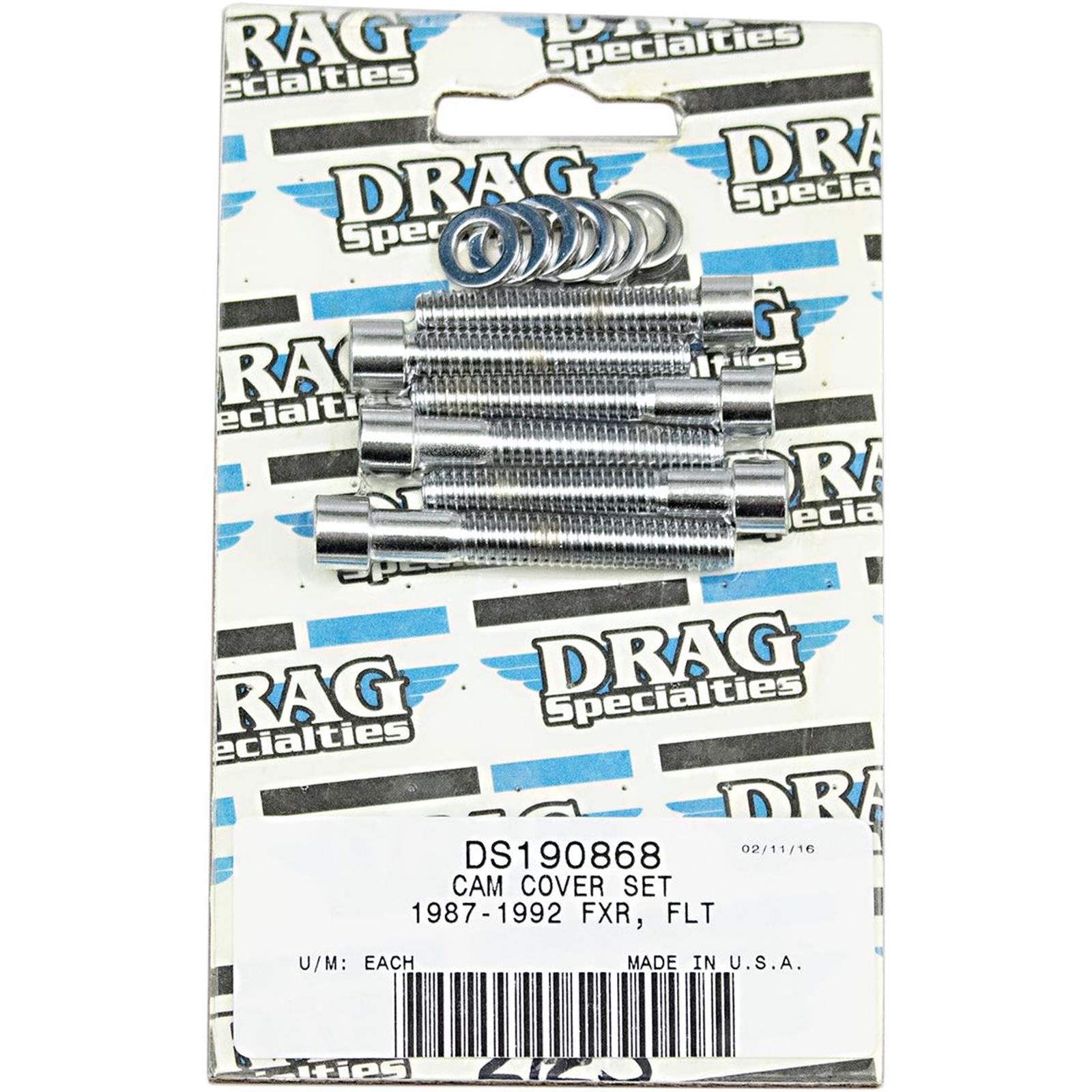 Drag Specialties Smooth Socket-Head Camshaft Cover 87-92 Big Twin DS-190868_253464