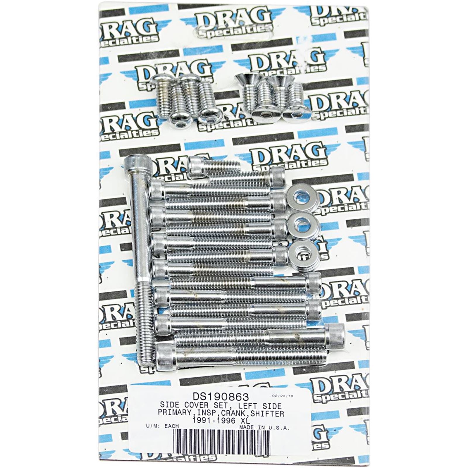 Drag Specialties Side Cover Set 91-03 XL DS-190863_253474
